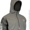 Team Vass 230 Winter Lined Smock in Grey/Black